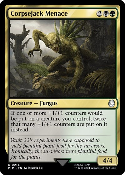 Corpsejack Menace (Universes Beyond: Fallout) Light Play