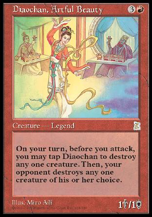 Diaochan, Artful Beauty (Portal Three Kingdoms) Near Mint