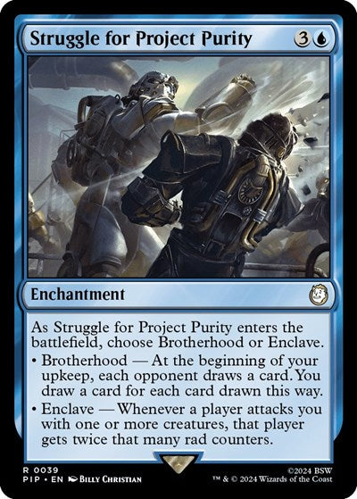Struggle for Project Purity (Universes Beyond: Fallout) Damaged / Poor