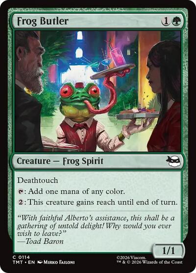 Frog Butler (Teenage Mutant Ninja Turtles) Near Mint