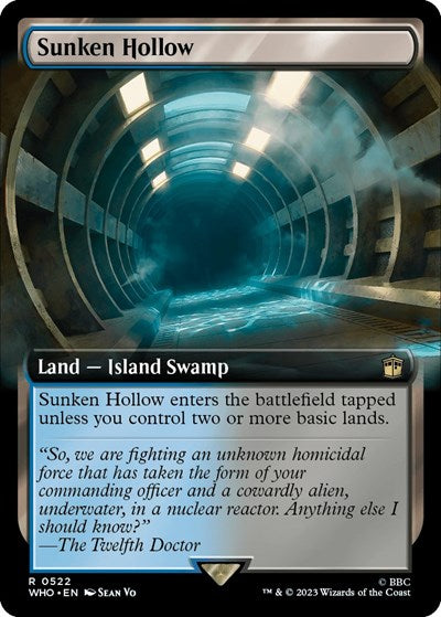 Sunken Hollow (Extended Art) (Universes Beyond: Doctor Who) Near Mint Foil