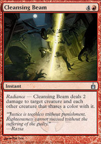 Cleansing Beam (Ravnica) Medium Play Foil