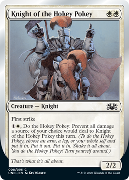 Knight of the Hokey Pokey (Unsanctioned) Near Mint