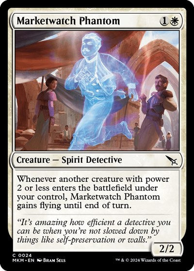 Marketwatch Phantom (Murders at Karlov Manor) Light Play Foil