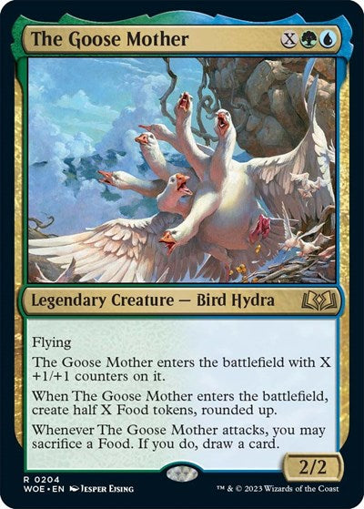 The Goose Mother (Wilds of Eldraine) Light Play Foil
