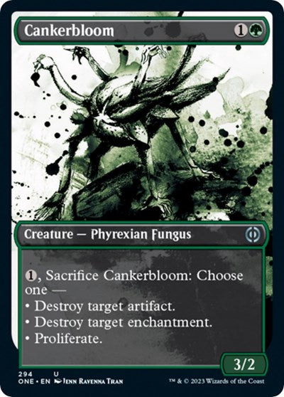 Cankerbloom (Showcase) (Phyrexia: All Will Be One) Medium Play