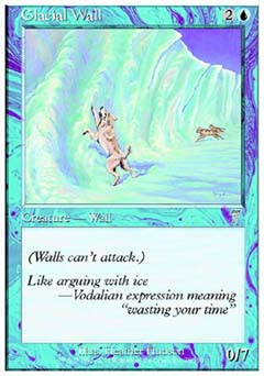 Glacial Wall (7th Edition) Medium Play