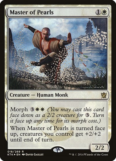 Master of Pearls (Promos: Prerelease Cards) Light Play Foil