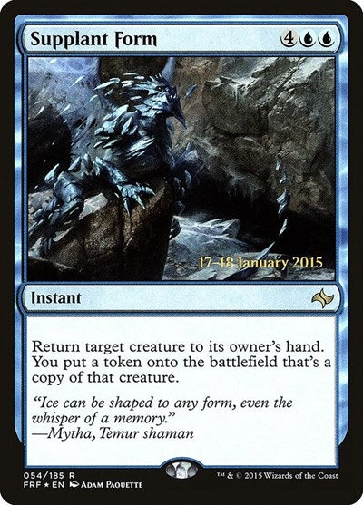 Supplant Form (Promos: Prerelease Cards) Light Play Foil