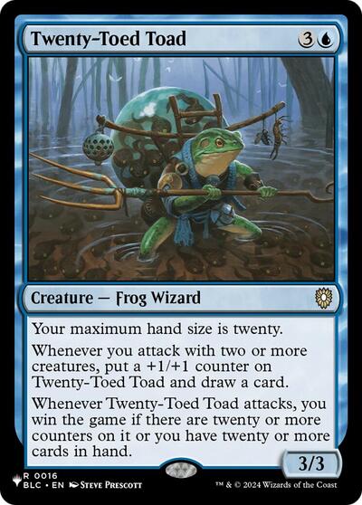 Twenty-Toed Toad (The List) Medium Play