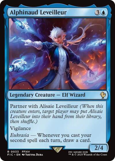 Alphinaud Leveilleur (Surge Foil) (Commander: FINAL FANTASY) Medium Play Foil
