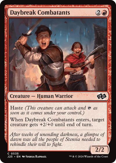 Daybreak Combatants|3|0|0.00