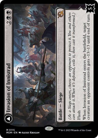Invasion of Innistrad (March of the Machine) Medium Play Foil