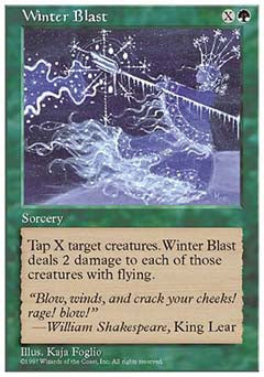 Winter Blast (5th Edition) Medium Play
