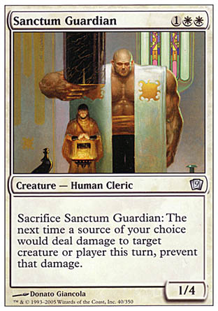 Sanctum Guardian (9th Edition) Medium Play