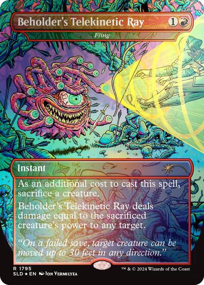 Beholder s Telekinetic Ray Fling Rainbow Foil|1|0|0.00