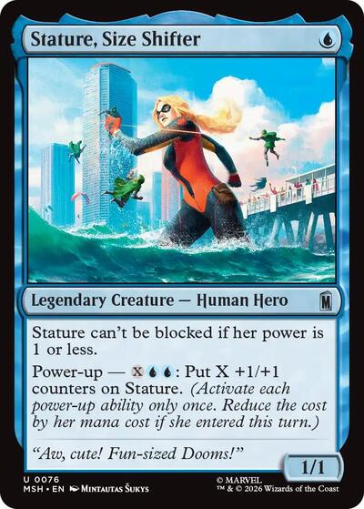 Stature, Size Shifter (Marvel Super Heroes) Near Mint Foil
