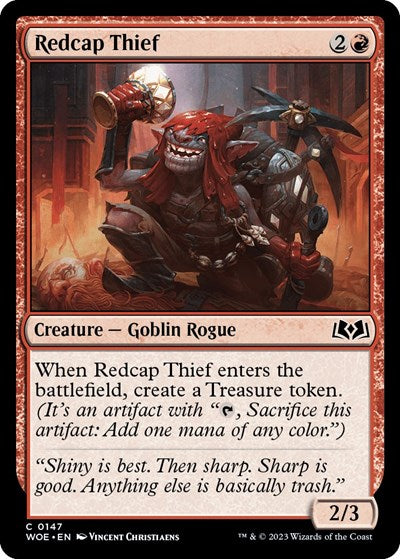 Redcap Thief (Wilds of Eldraine) Light Play
