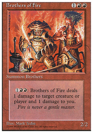 Brothers of Fire (4th Edition) Light Play