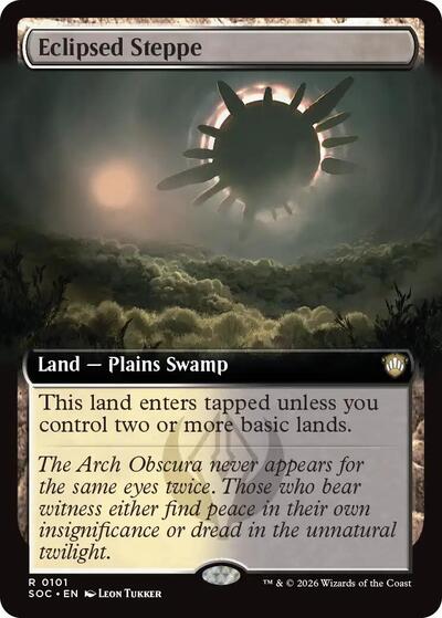 Eclipsed Steppe Extended Art|1|0|0.00