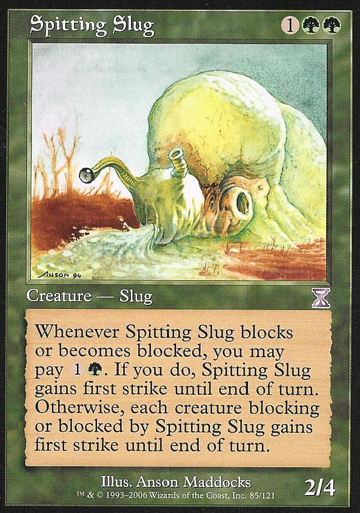 Spitting Slug (Time Spiral Time Shifted) Light Play
