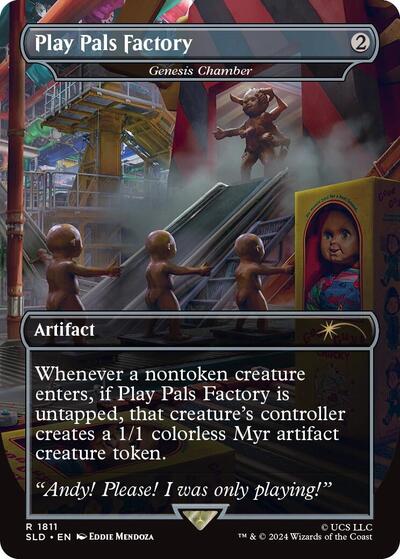 Play Pals Factory - Genesis Chamber (Secret Lair) Near Mint Foil