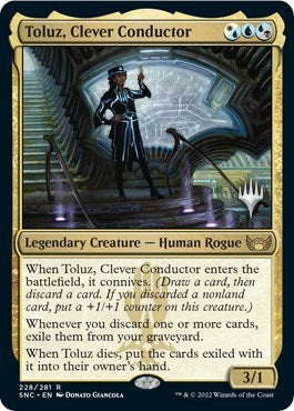 Toluz, Clever Conductor (Promo Pack: Streets of New Capenna) Near Mint