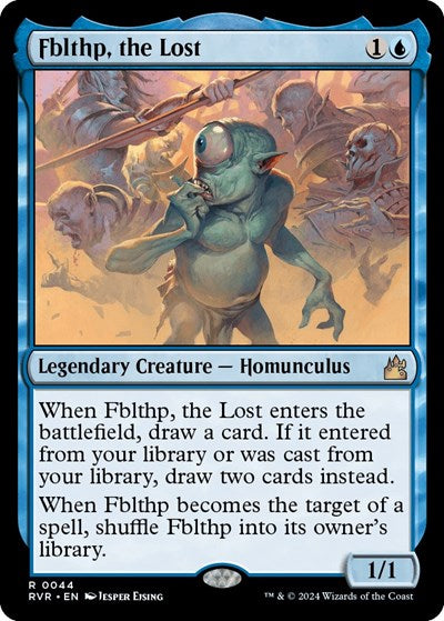 Fblthp, the Lost (Ravnica Remastered) Near Mint