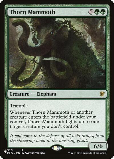 Thorn Mammoth (The List) Light Play