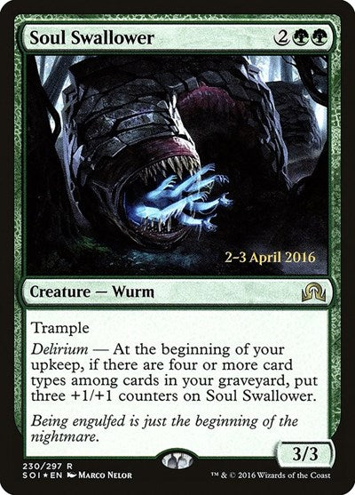 Soul Swallower (Promos: Prerelease Cards) Medium Play Foil