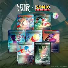 Secret Lair Drop - Sonic the Hedgehog: Turbo Gear Rainbow Foil