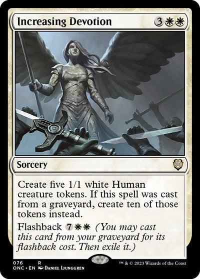 Increasing Devotion (Commander: Phyrexia: All Will Be One) Near Mint