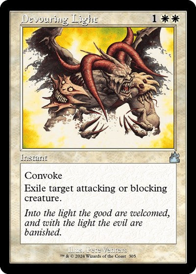 Devouring Light (Retro Frame) (Ravnica Remastered) Light Play