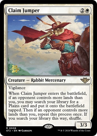 Claim Jumper (Promos: Prerelease Cards) Near Mint Foil