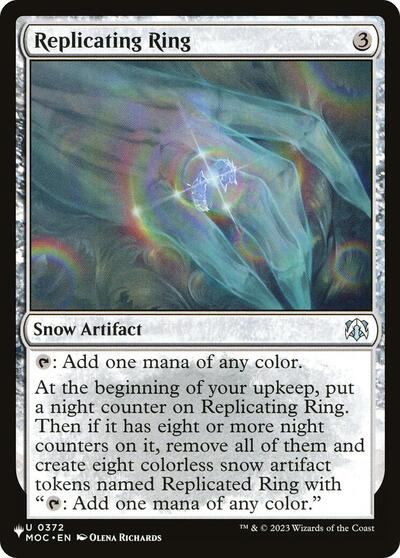 Replicating Ring (The List) Near Mint