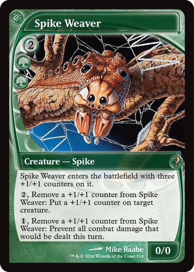 Spike Weaver (Future Sight) (Mystery Booster 2) Near Mint Foil