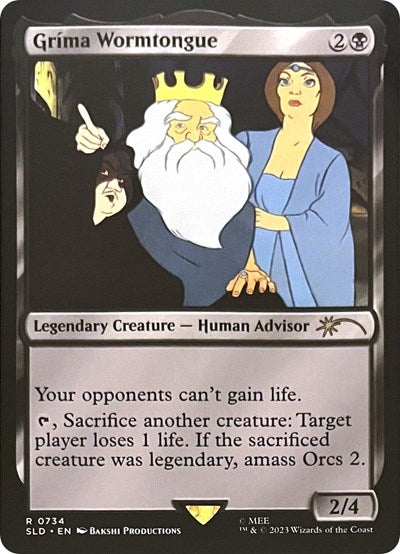 Grima Wormtongue (Secret Lair) Damaged / Poor