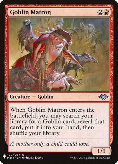 Goblin Matron (Mystery Booster) Near Mint
