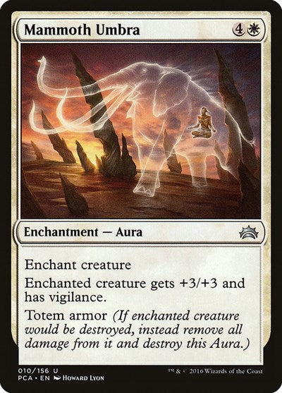Mammoth Umbra (Planechase Anthology) Medium Play