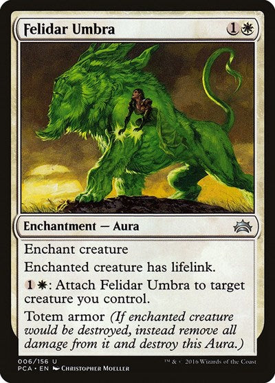 Felidar Umbra (Planechase Anthology) Medium Play