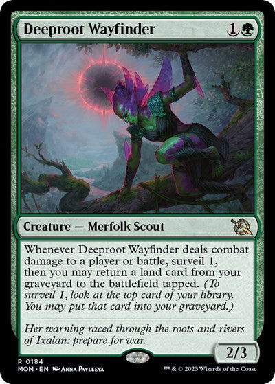 Deeproot Wayfinder (March of the Machine) Near Mint Foil