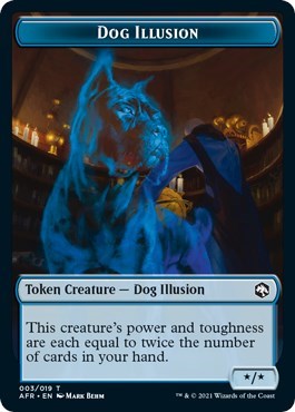 Dog Illusion Token|2|0|0.00