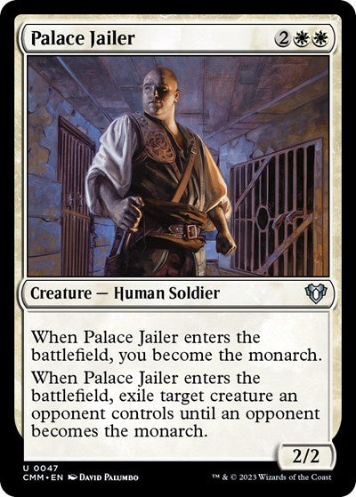 Palace Jailer (Commander Masters) Near Mint Foil