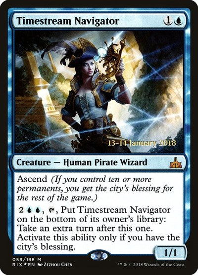 Timestream Navigator (Promos: Prerelease Cards) Light Play Foil