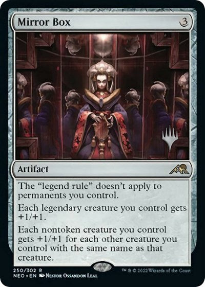 Mirror Box (Promo Pack: Kamigawa: Neon Dynasty) Near Mint Foil