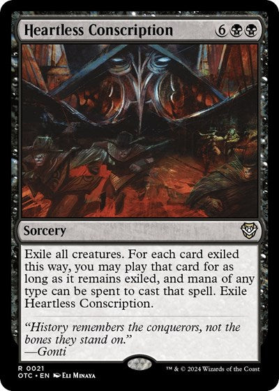 Heartless Conscription|4|0|0.00