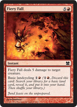 Fiery Fall (Modern Masters) Light Play Foil