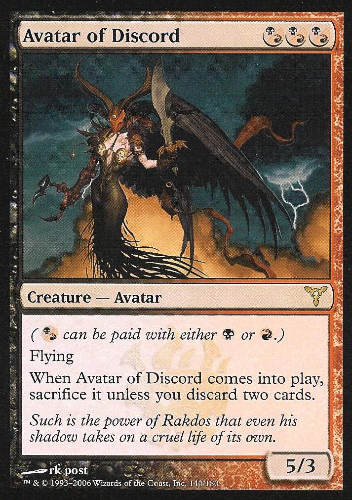 Avatar of Discord (Dissension) Medium Play