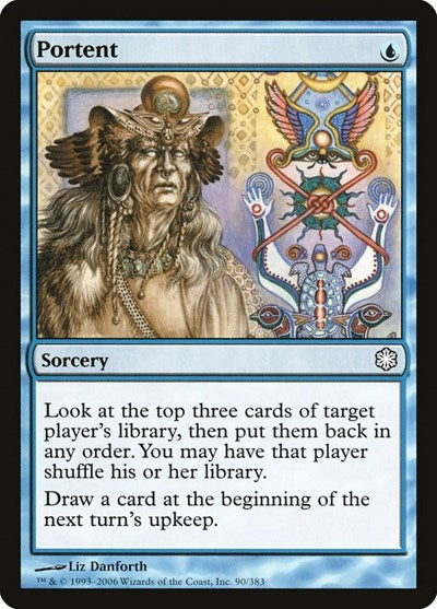 Portent (Coldsnap Theme Deck Reprints) Medium Play
