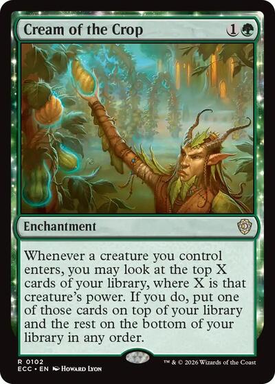 Cream of the Crop (Commander: Lorwyn Eclipsed) Near Mint